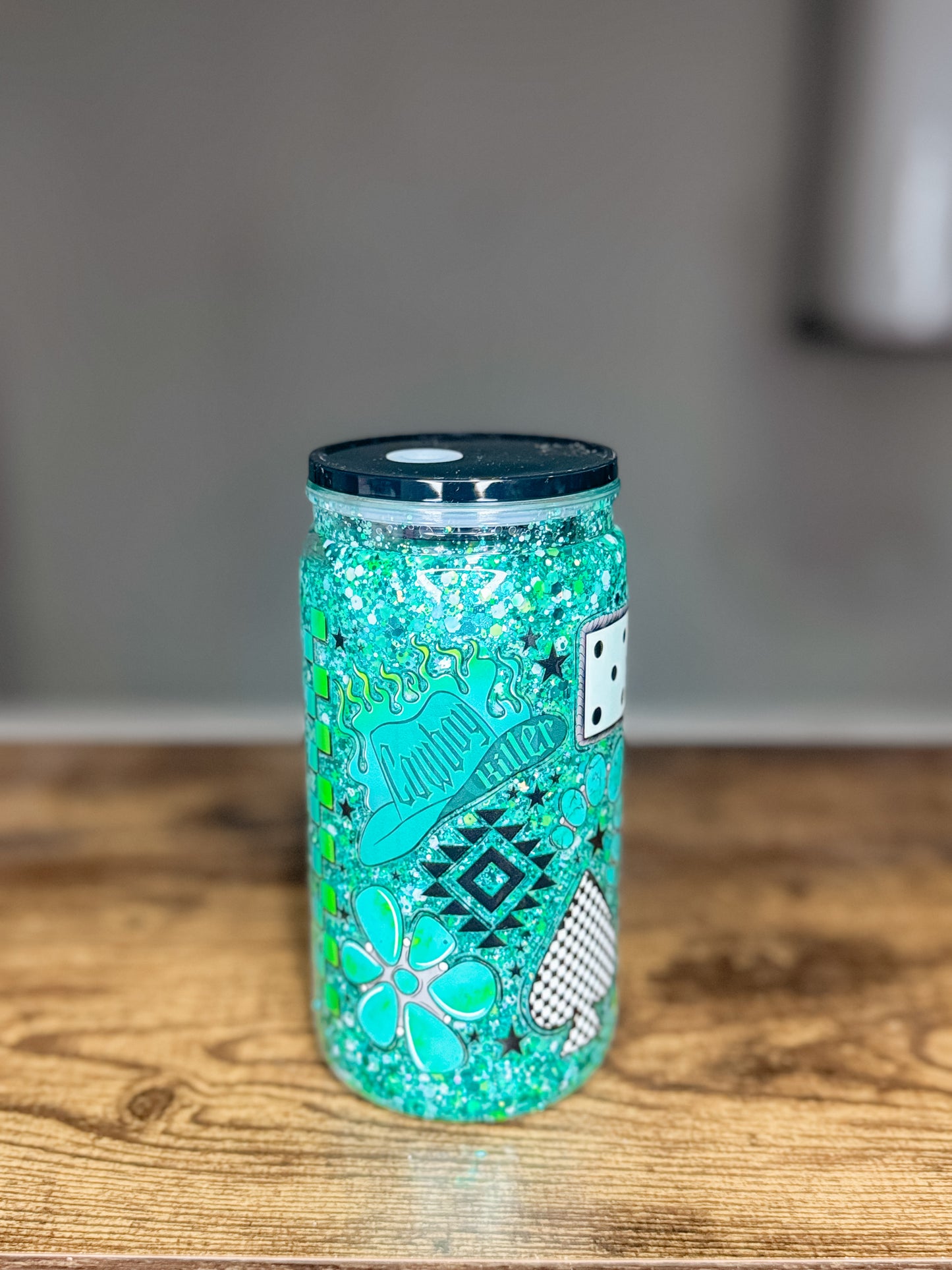 LIVE 16oz ACRYLIC SNOWGLOBE