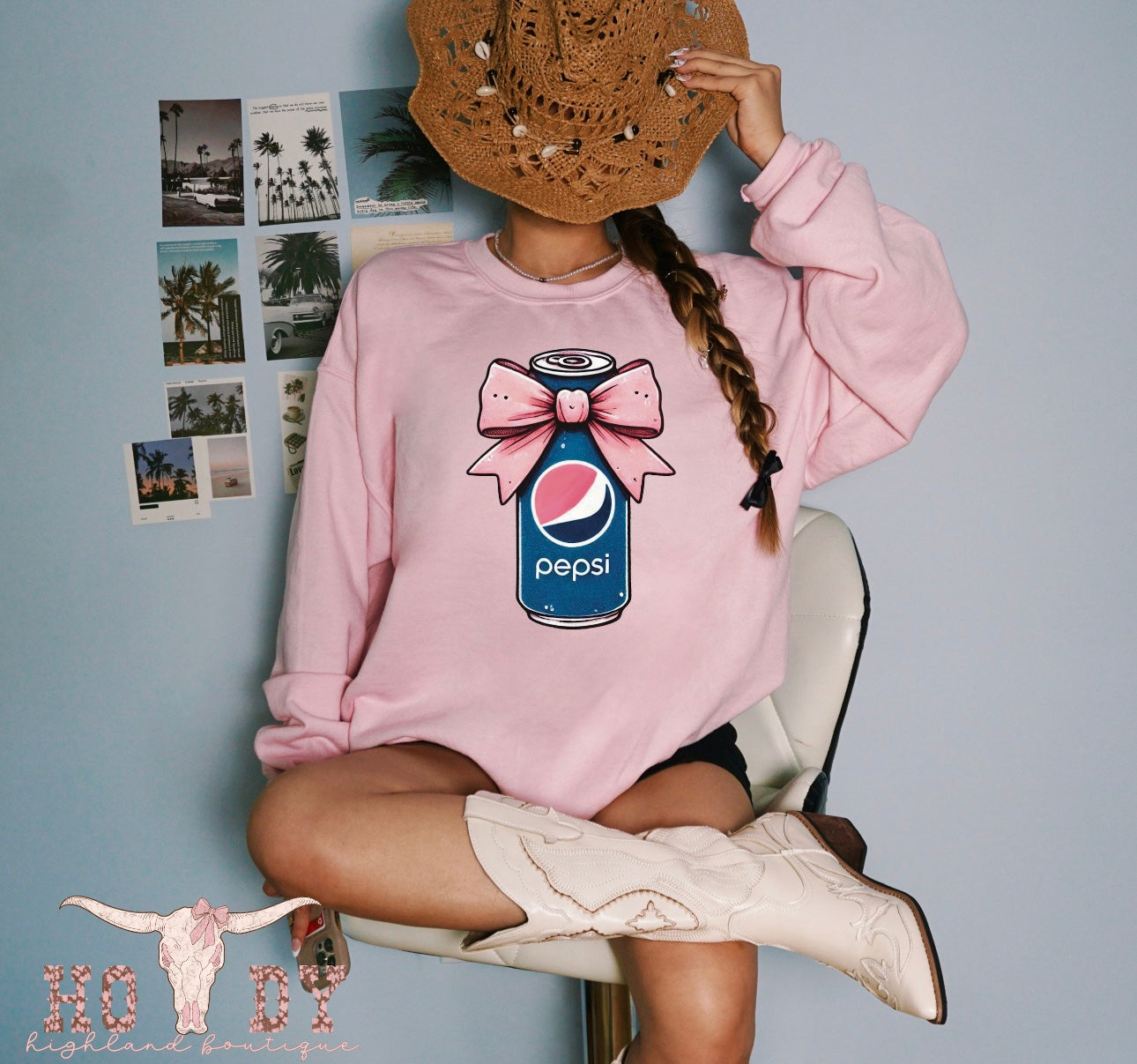 Pepsi With Bow
