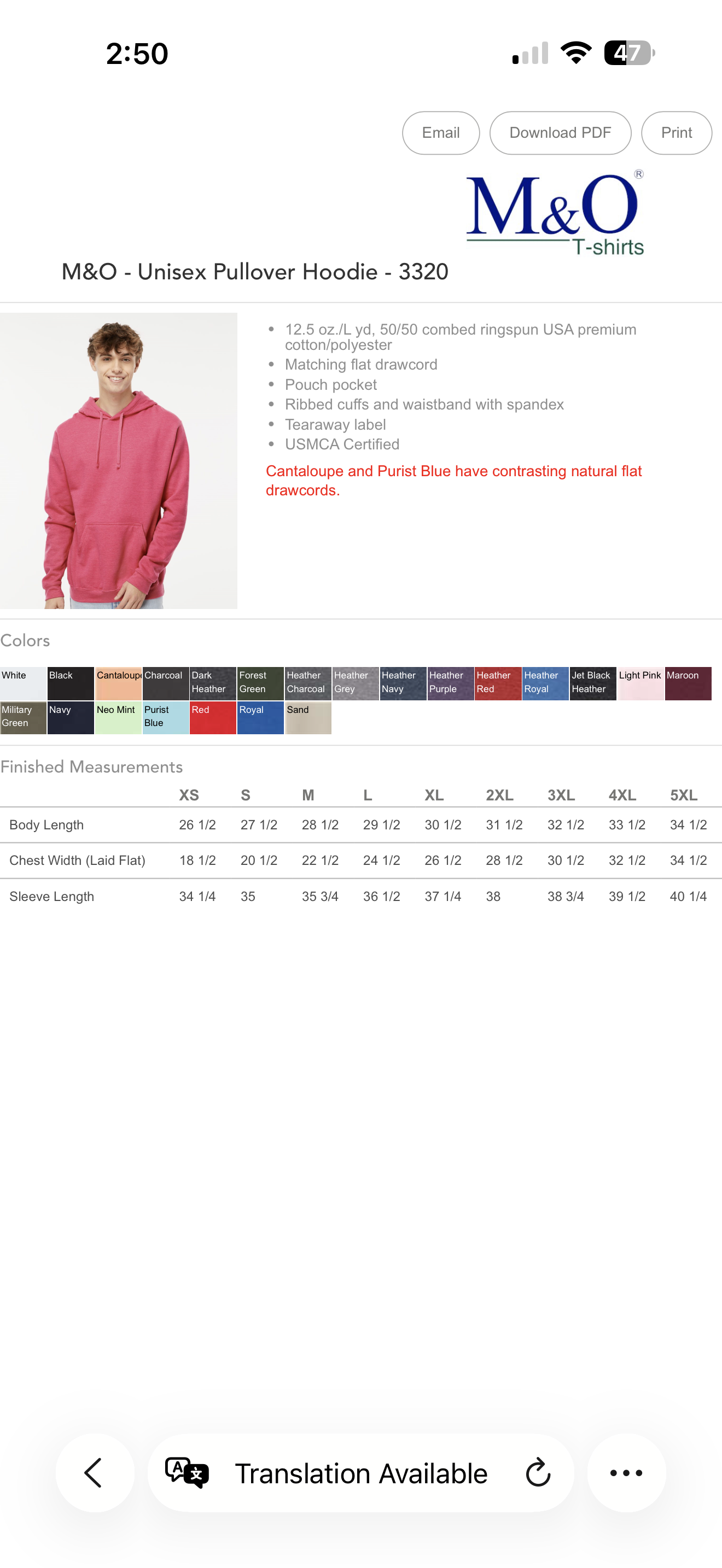 LIVE ADULT HOODIE