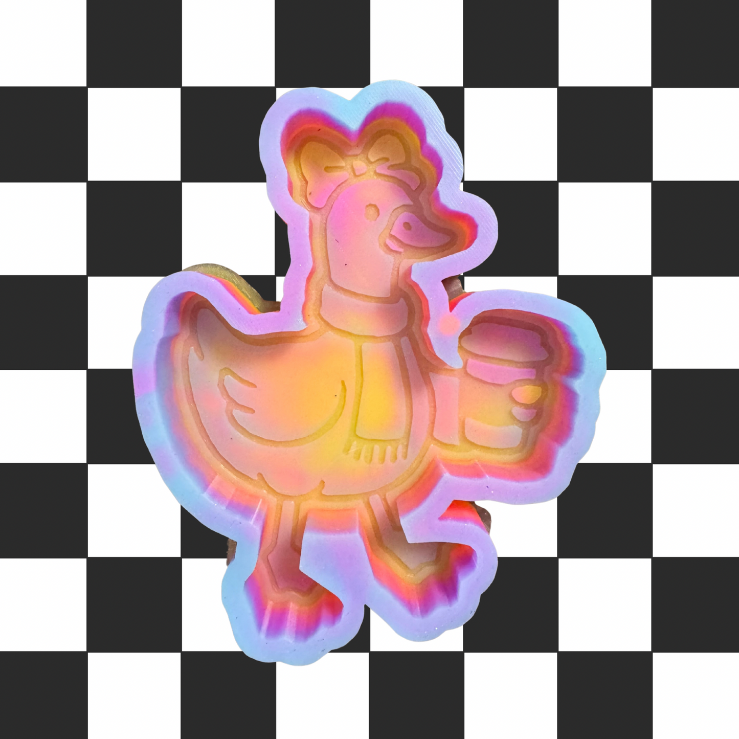 Goose with Coffee Freshie