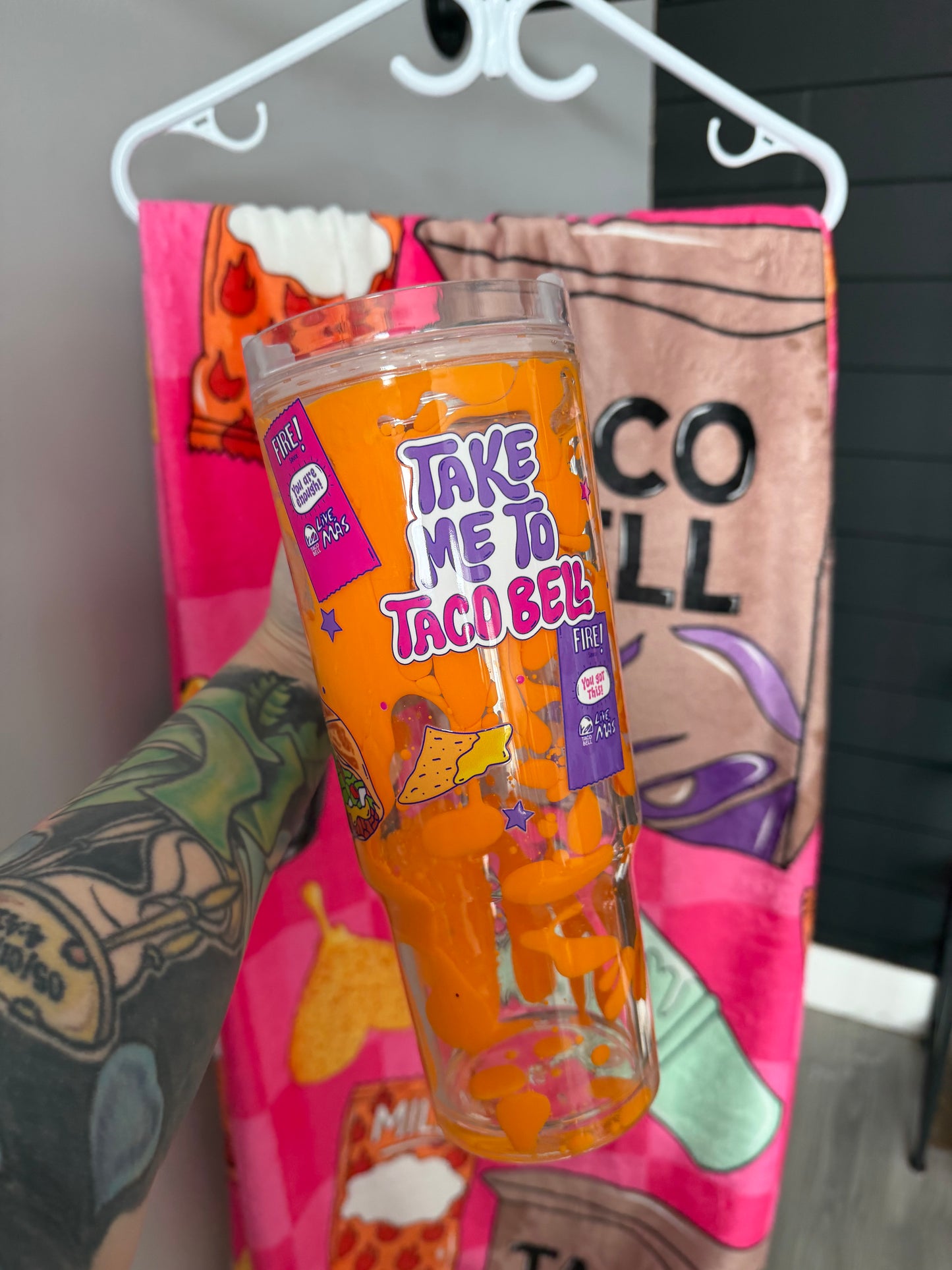 40oz Taco Bell Tumbler
