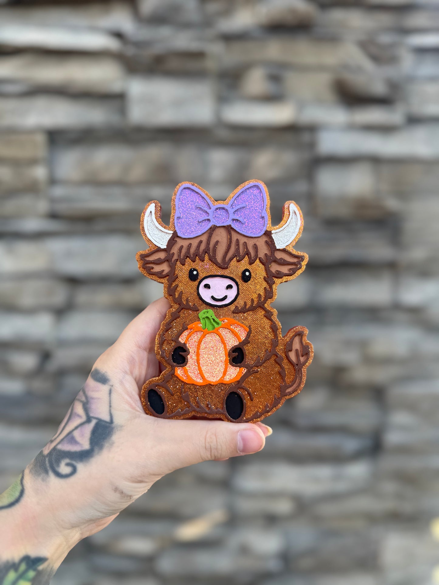 Fall Highland Cow Freshie