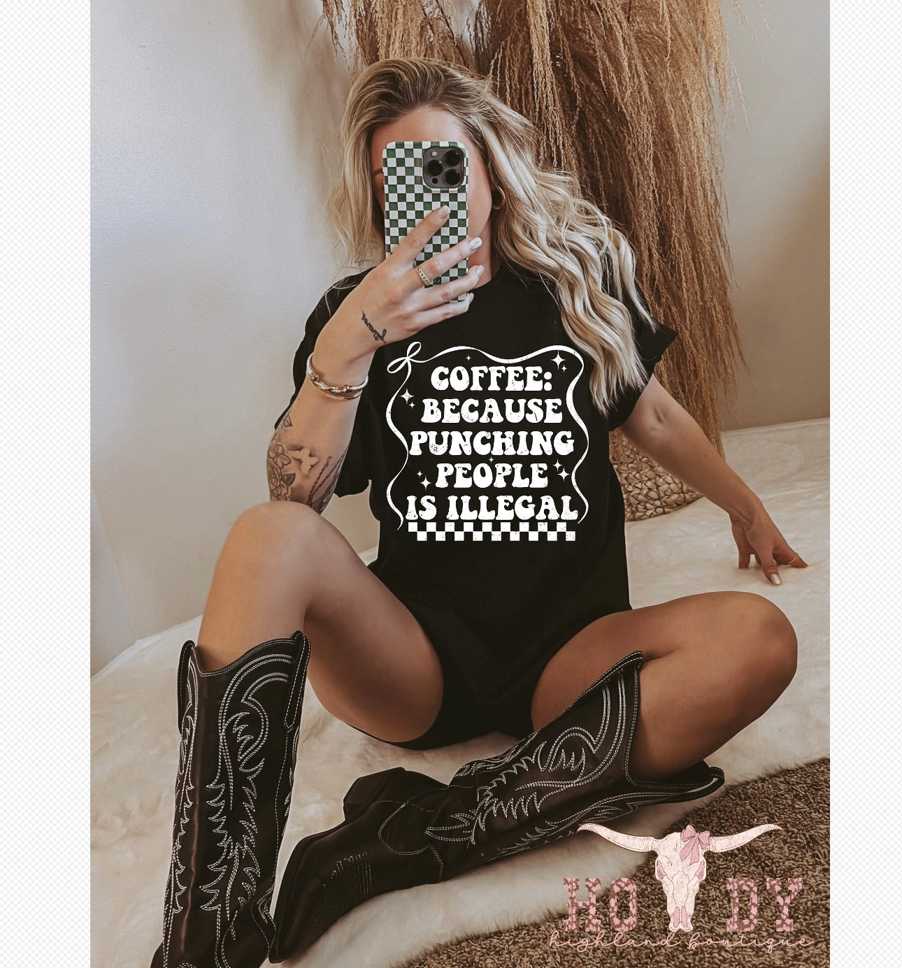 Coffee Because Punching People Is Illegal