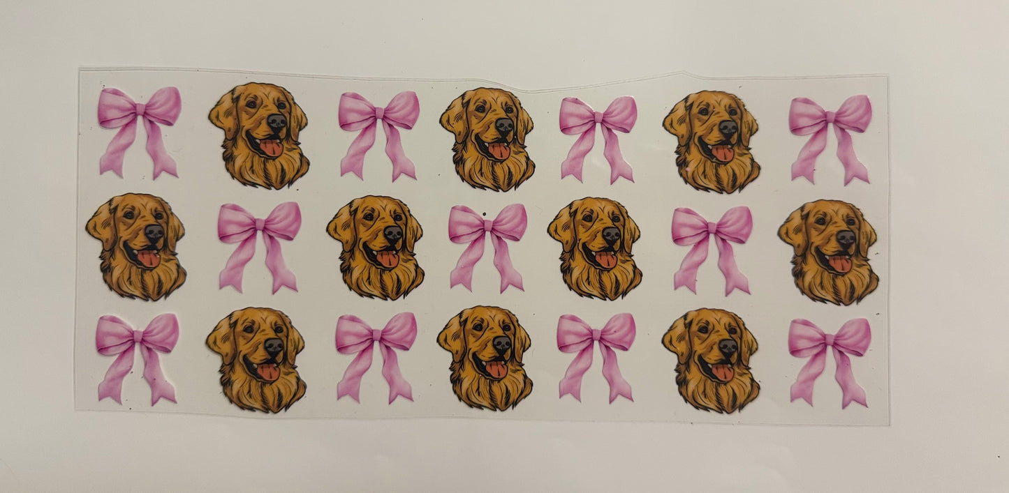 Golden Retriever & Bows