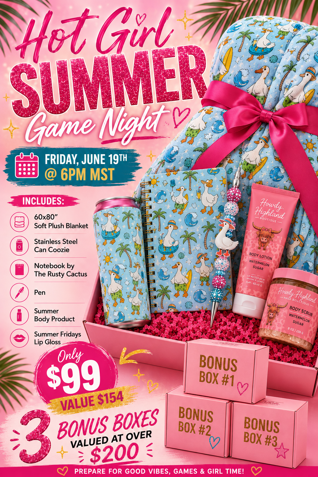 Hot Girl Summer Game Night
