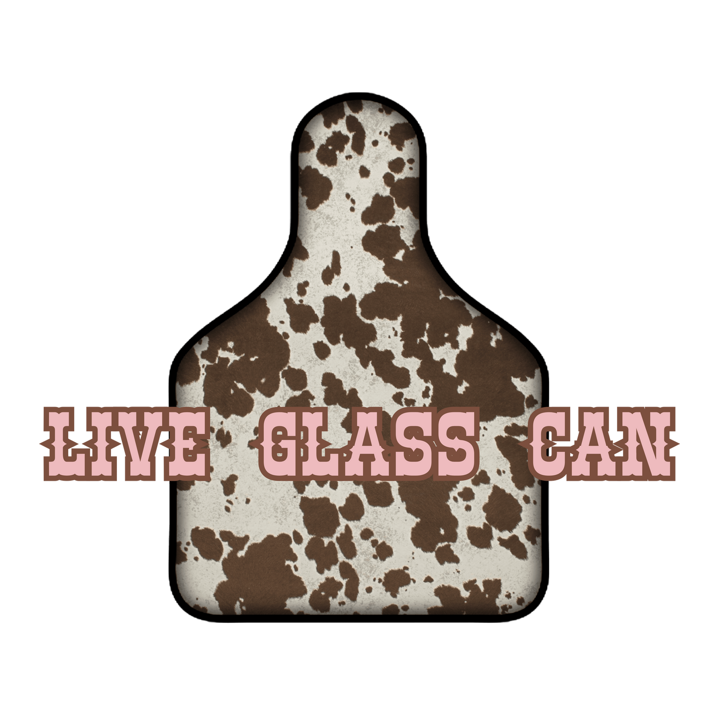 LIVE 16oz GLASS CAN