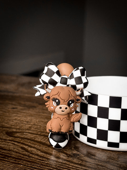 Custom Beaded Cup Charm
