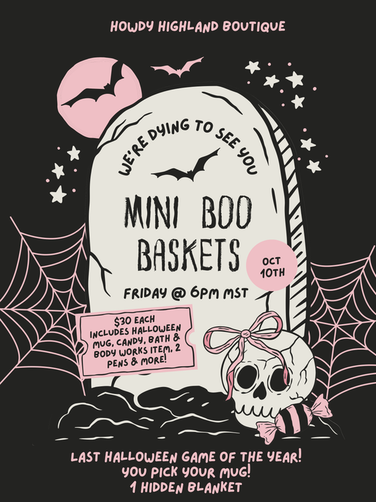 MINI BOO BASKETS