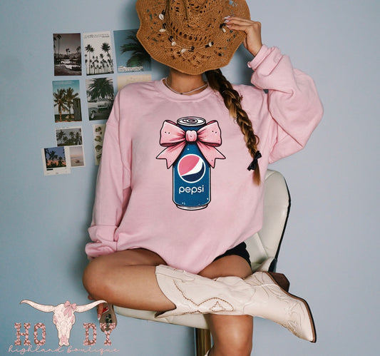 Pepsi With Bow