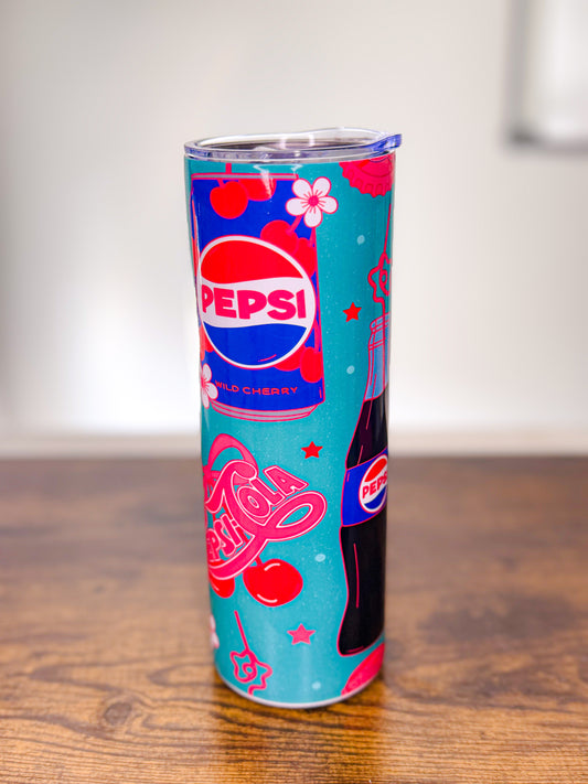 Girly Pepsi 20oz Tumbler