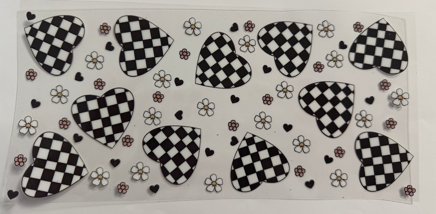 Checker Hearts