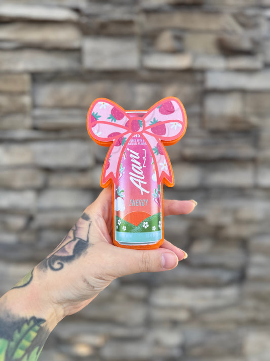 Cardstock Can & Bow Freshie