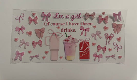 I’m a girl
