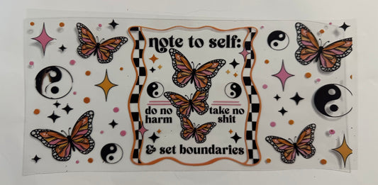 Note to self
