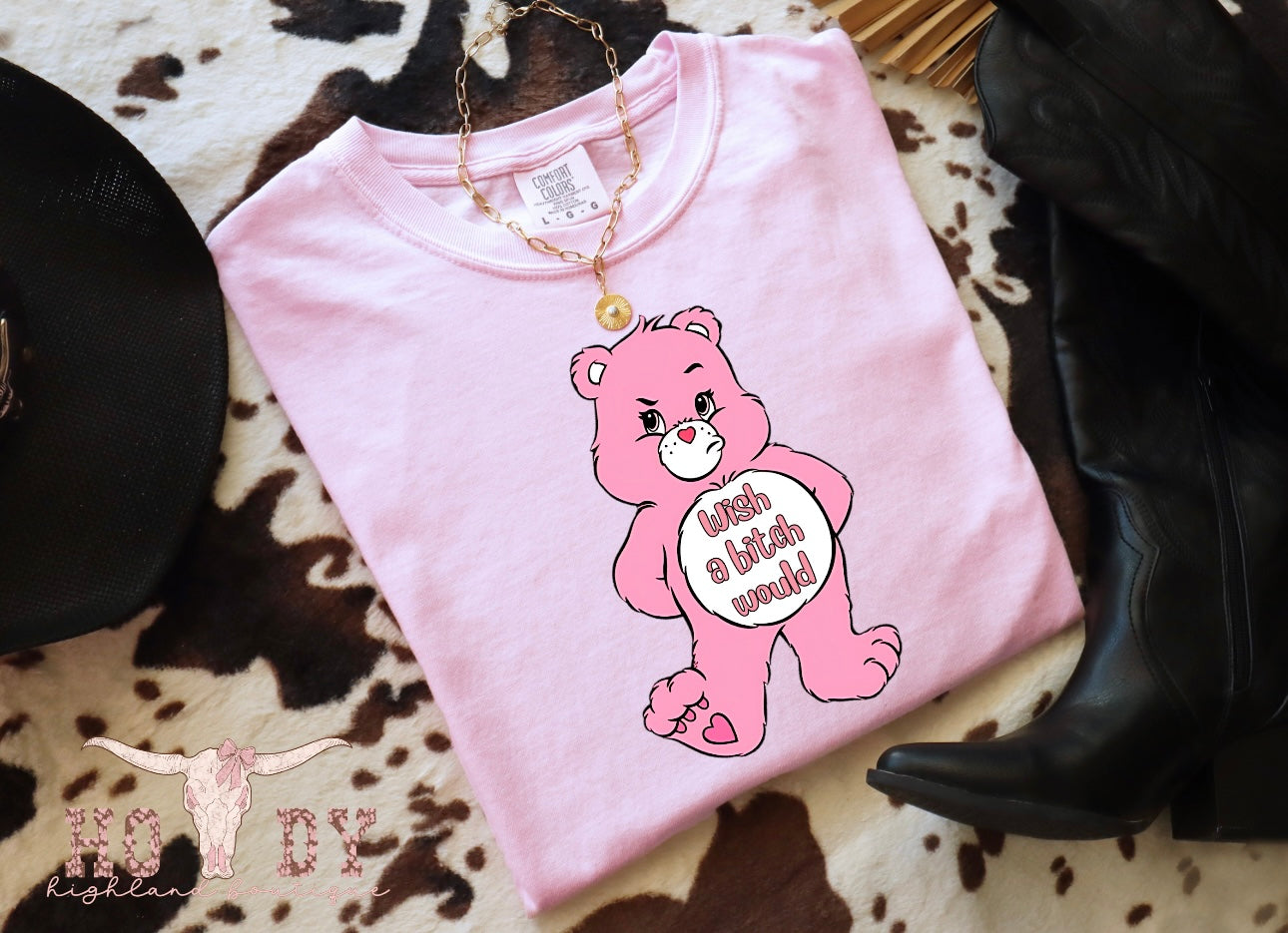 Wish a B Would Swear Bear