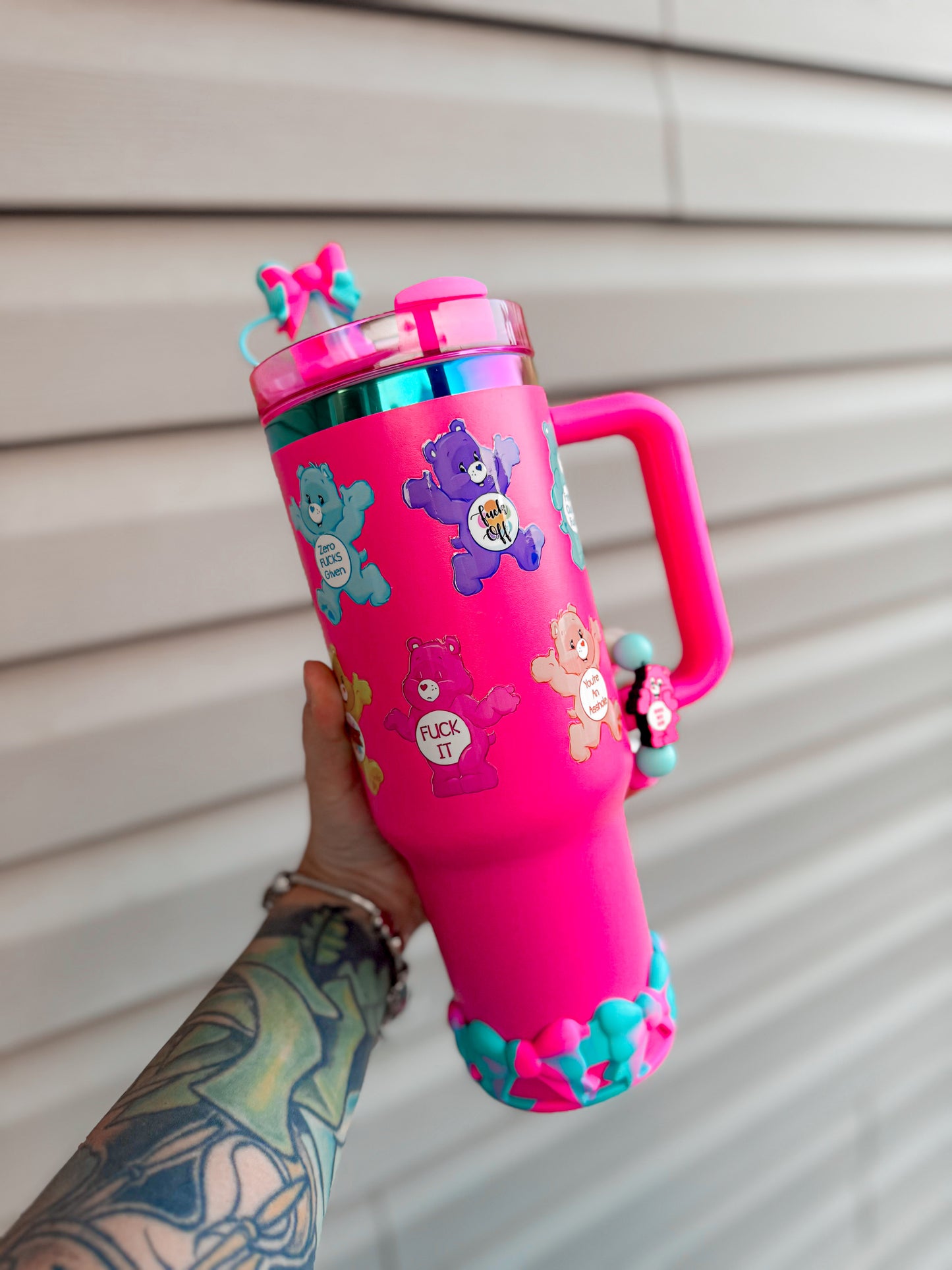 LIVE 40oz STANLEY DUPE TUMBLER