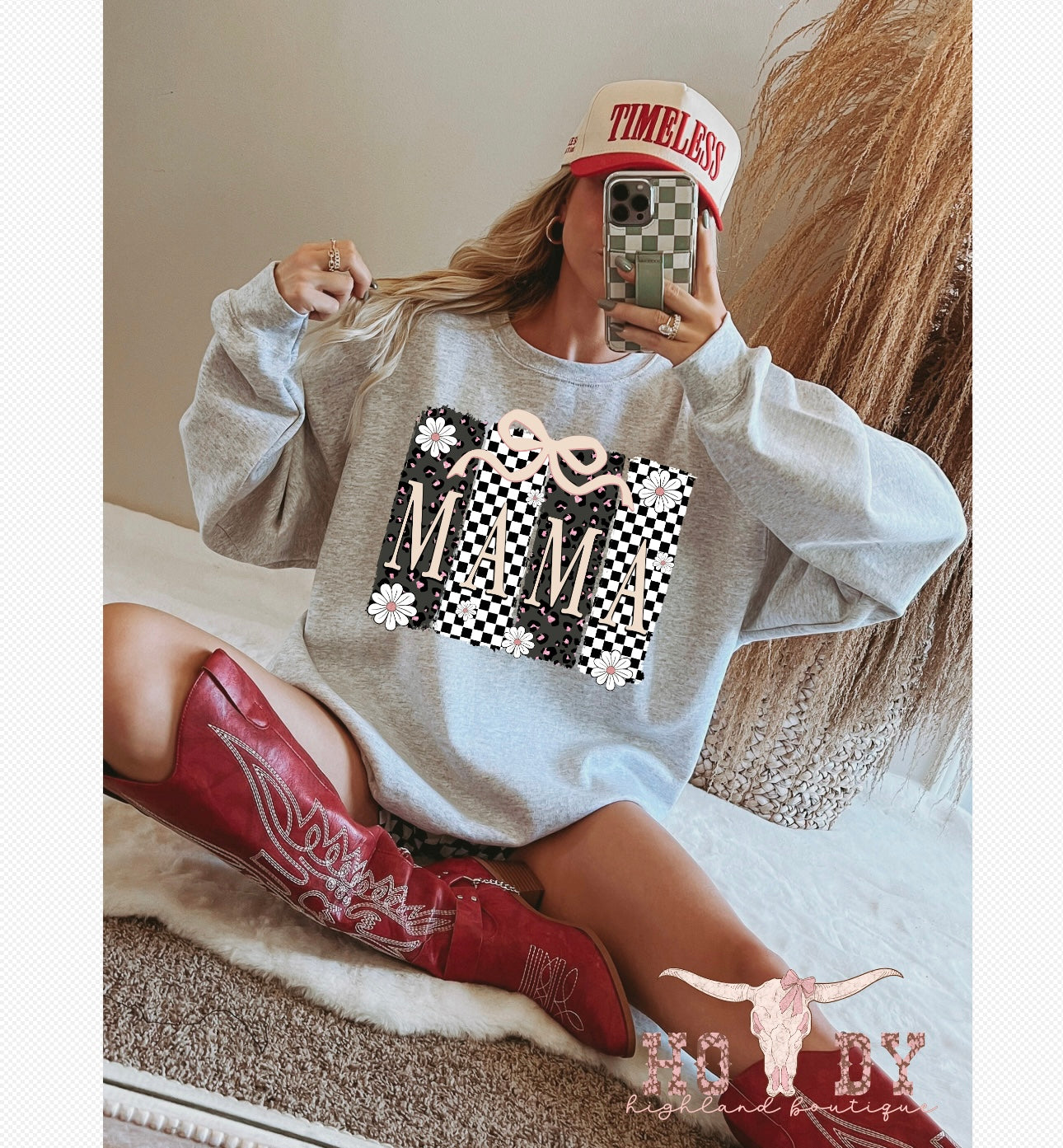 Mama Checkered