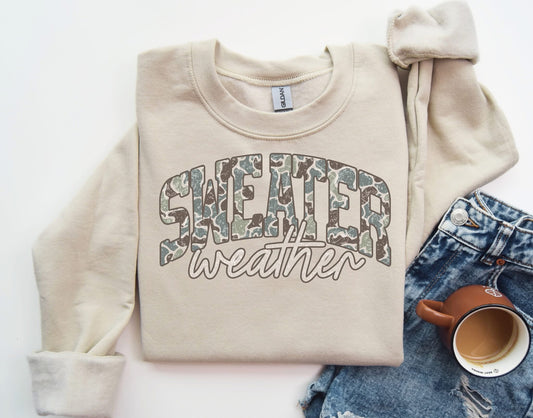 Camo Sweater Weather