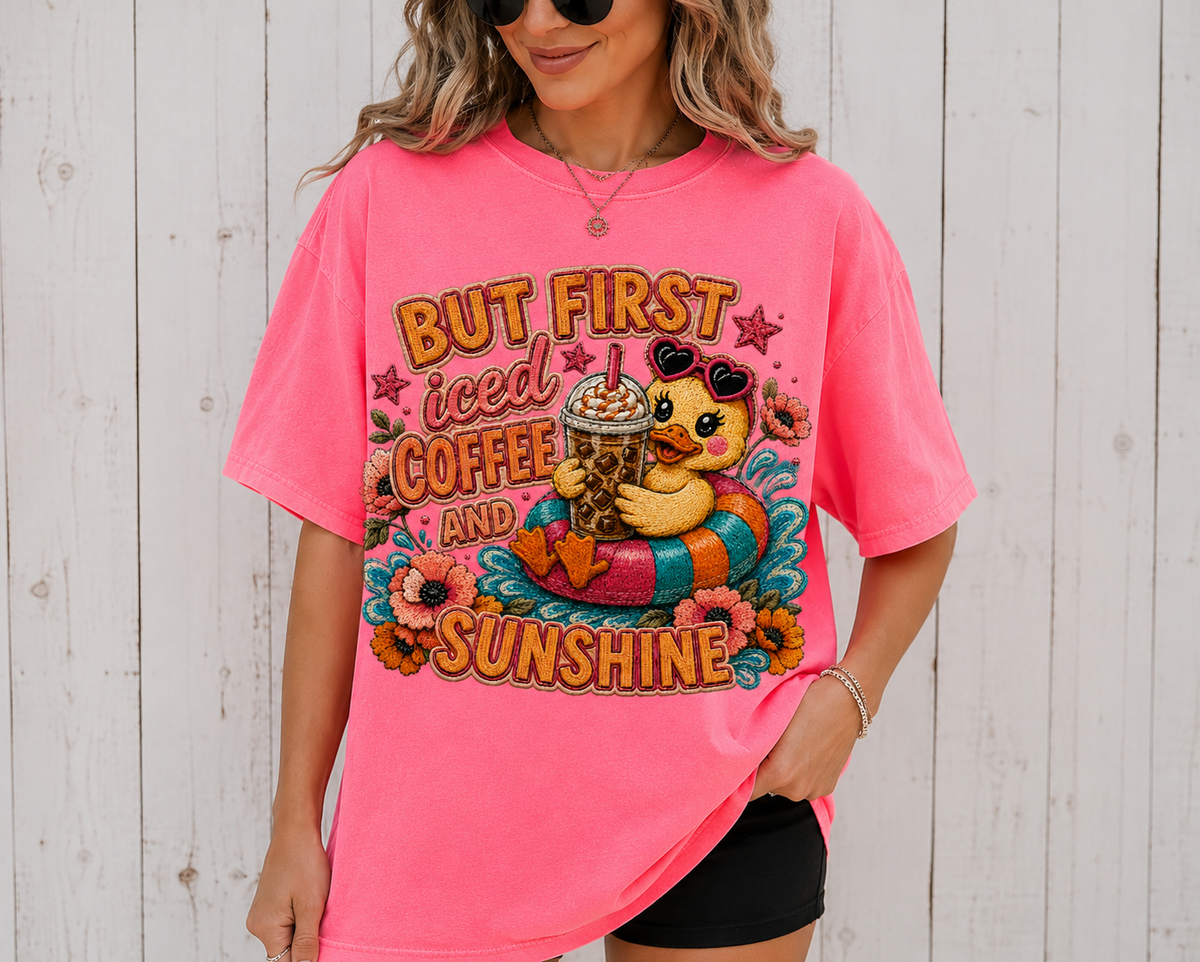 But First Iced Coffee & Sunshine