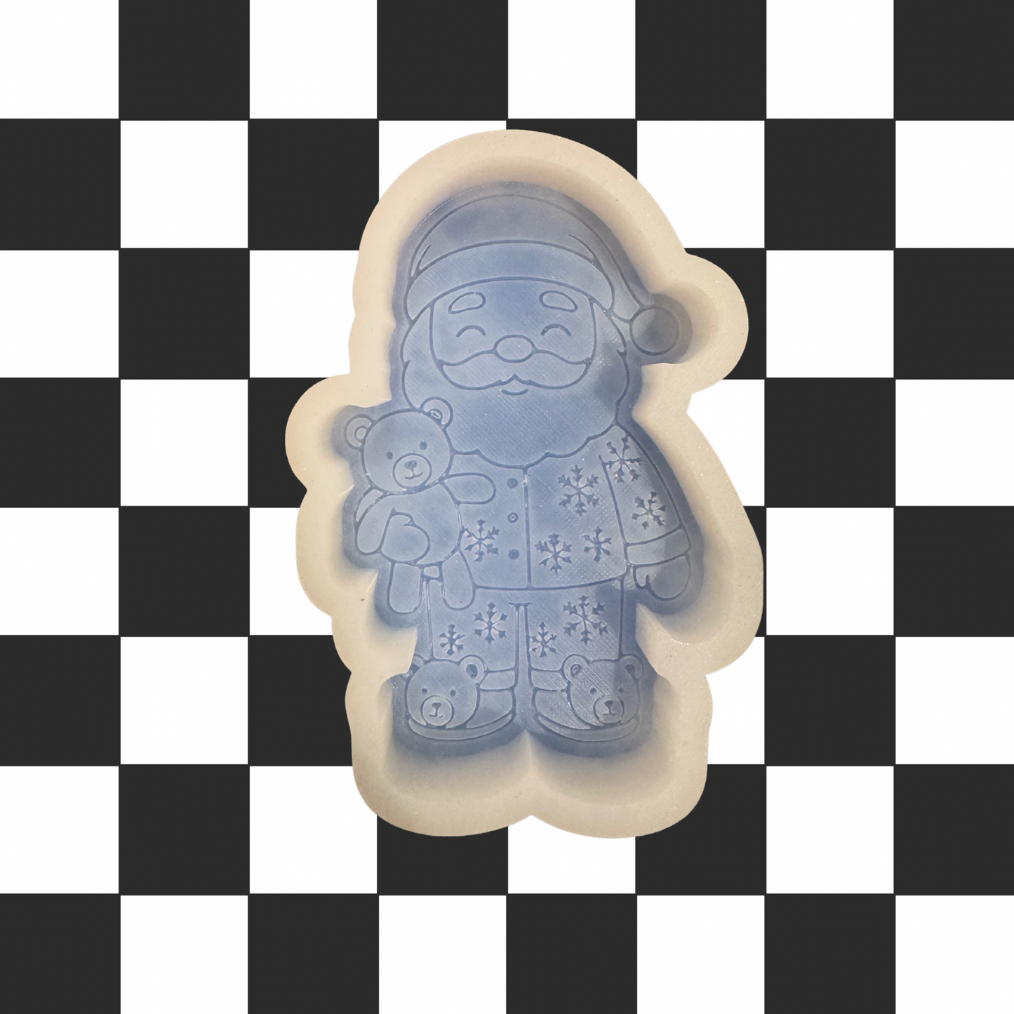 Santa in Pajamas Freshie