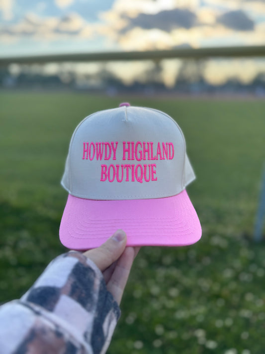 EXCLUSIVE Howdy Highland Boutique Embroidered Hat