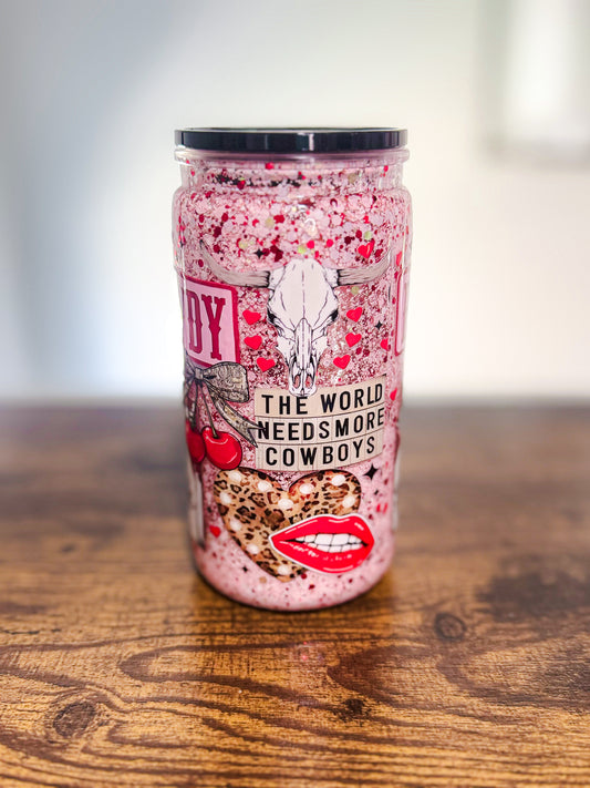 LIVE 16oz ACRYLIC SNOWGLOBE