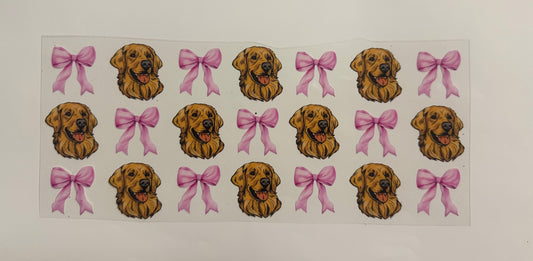 Golden Retriever & Bows