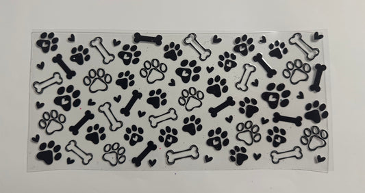 Black Paw Prints