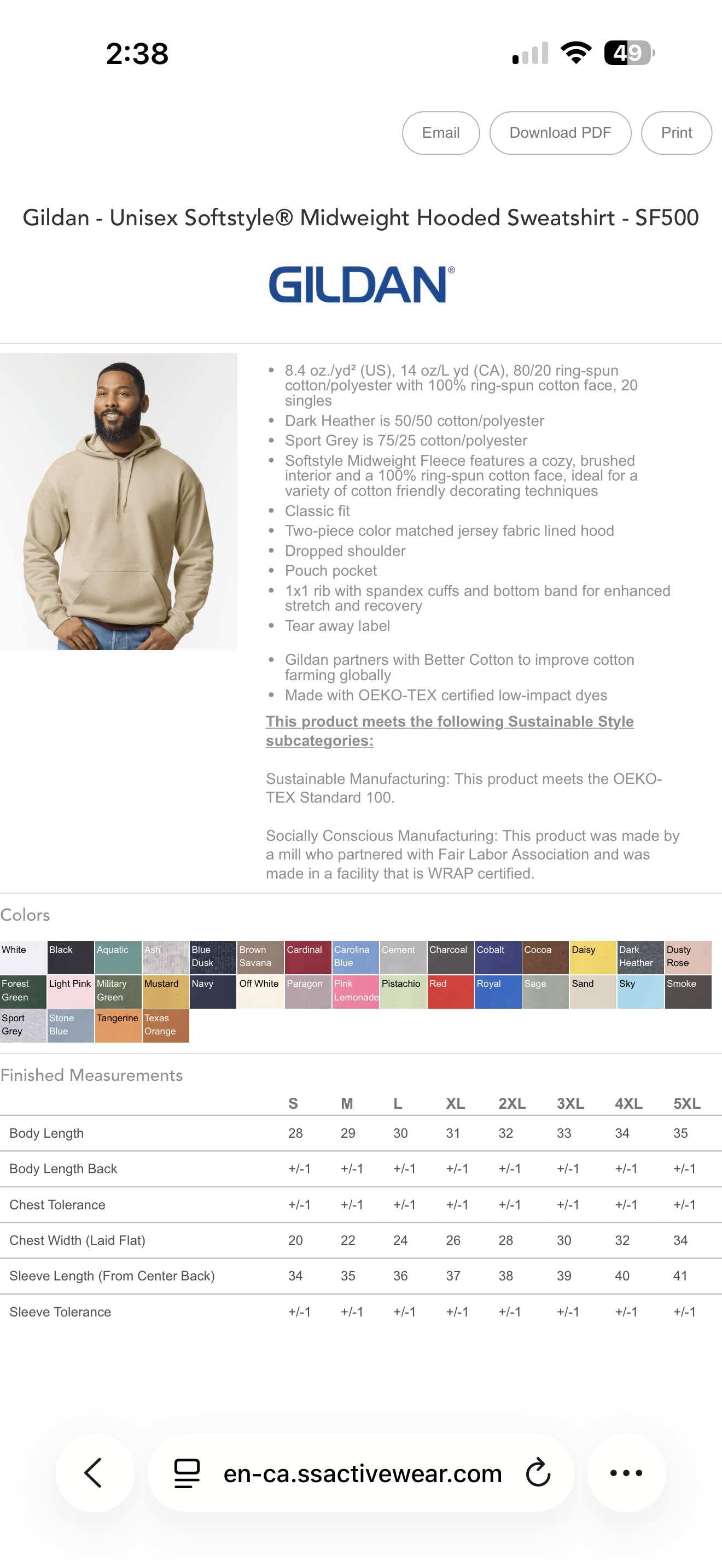 LIVE ADULT HOODIE