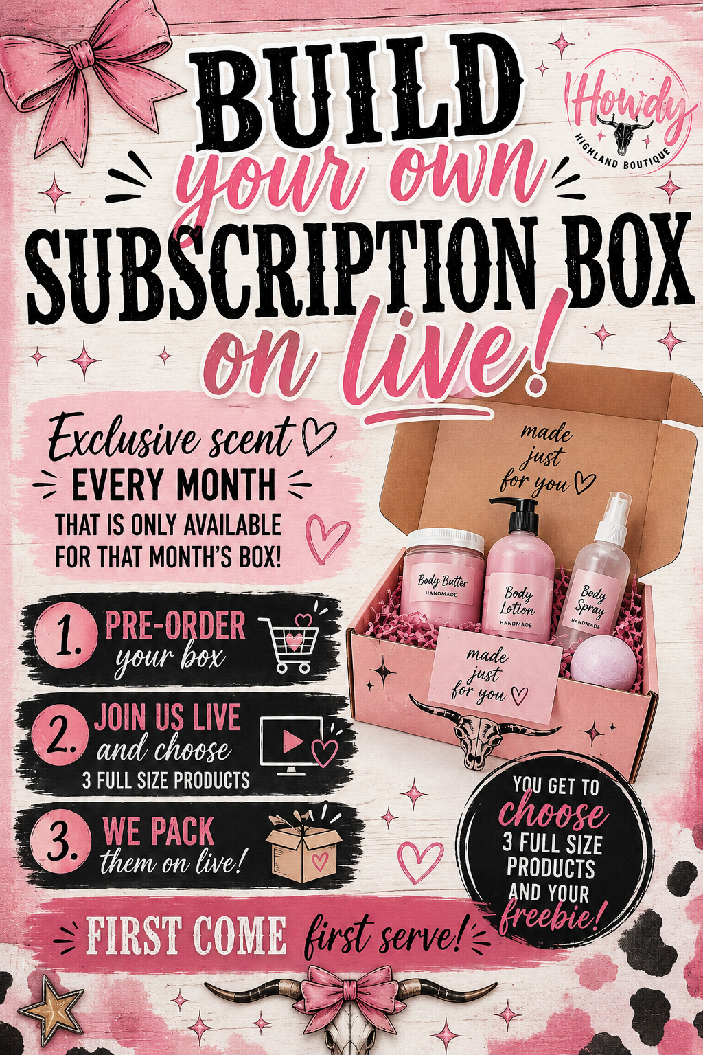 July Subscription Box - PICKED ON LIVE