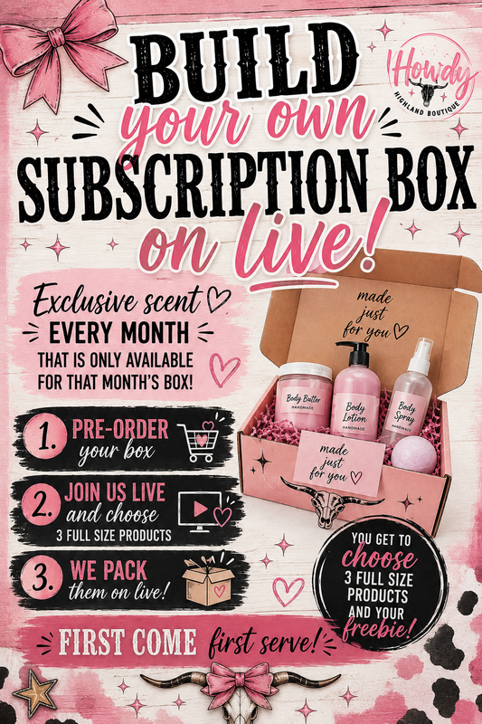 July Subscription Box - PICKED ON LIVE