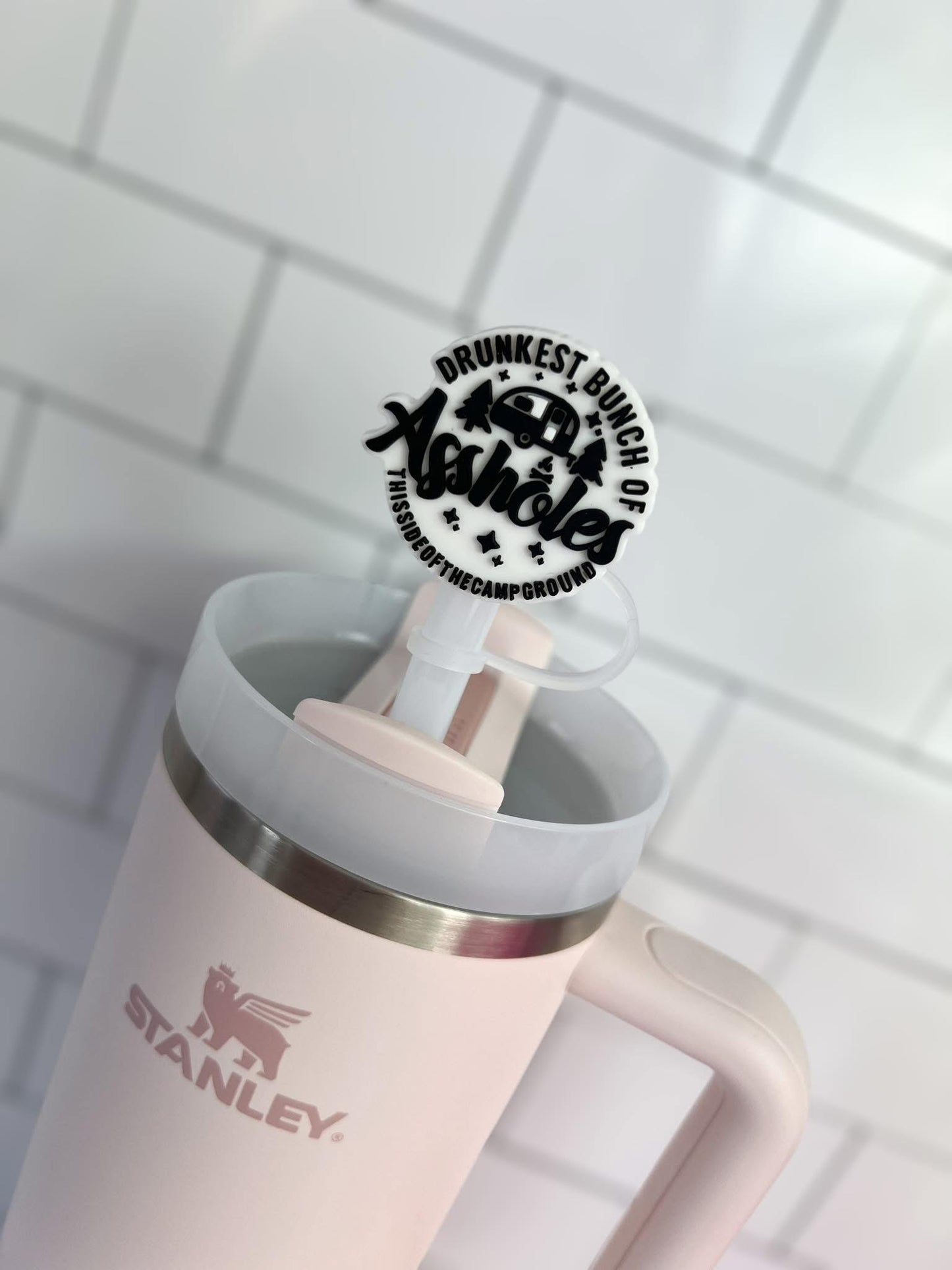 Printed Straw Toppers
