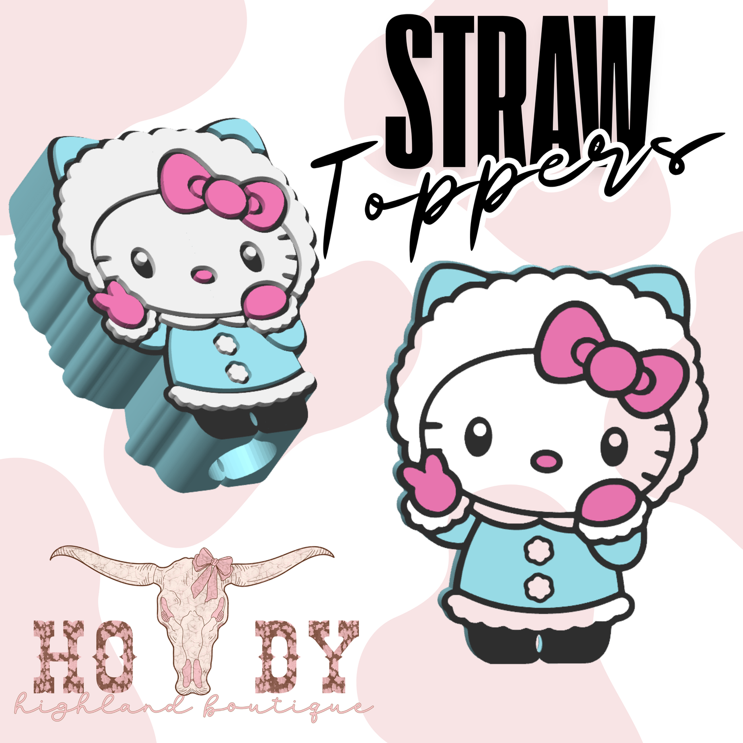 HK Puffer Straw Topper
