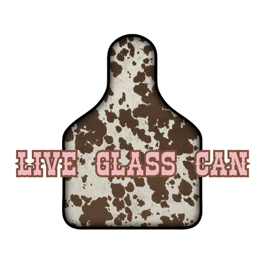 LIVE 16oz GLASS CAN