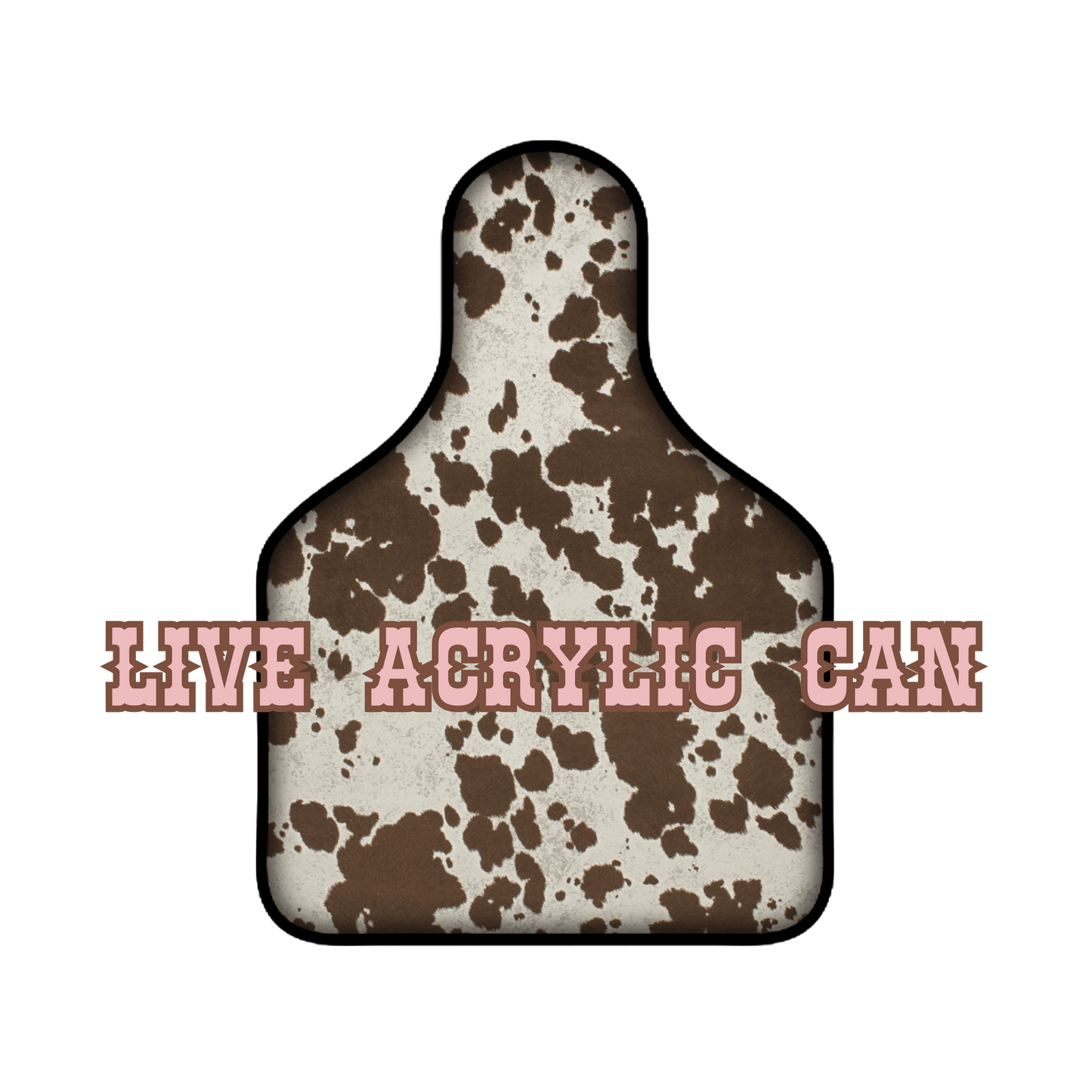 LIVE 16oz ACRYLIC CAN
