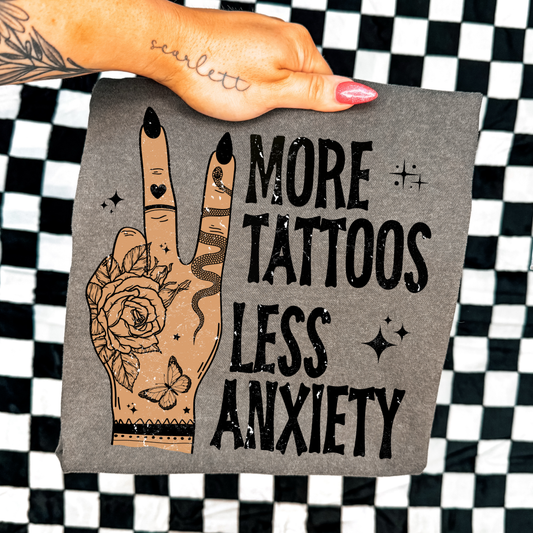 More Tattoos Less Anxiety