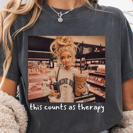 This Counts As Therapy Barbie